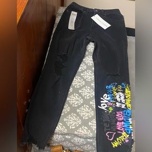 Brand New Tinseltown Black Hi- Rise Mom Jeans